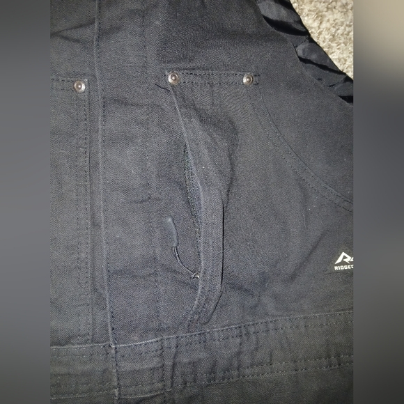 Ridgecut Men's Heavy-Duty Rigid Duck Insulated Bib Overalls.. - Picture 9 of 16